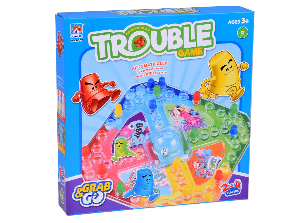 Arkadinis stalo žaidimas vaikams „Trouble game“