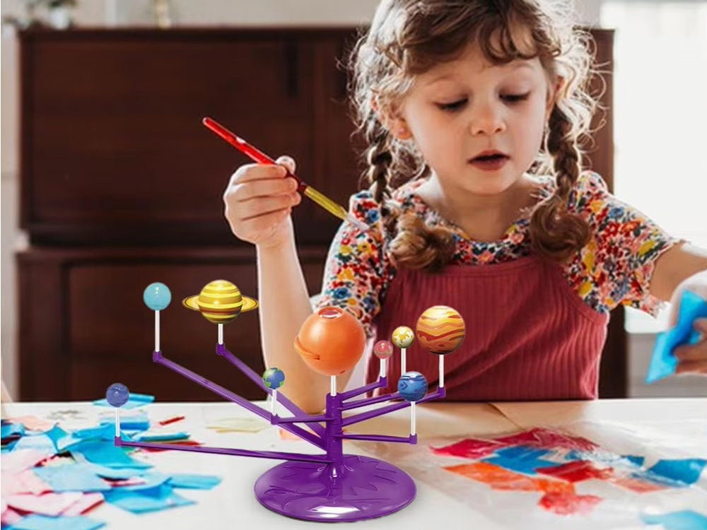 Mokomasis Saulės sistemos rinkinys 2in1