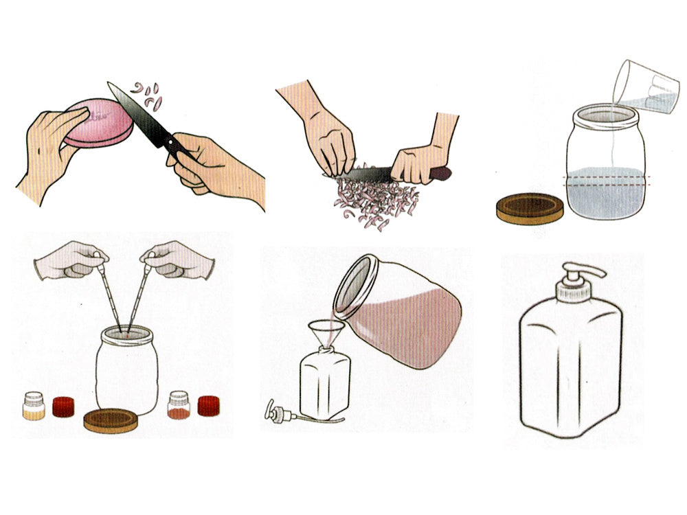 Kūrybiškas muilo gaminimo rinkinys