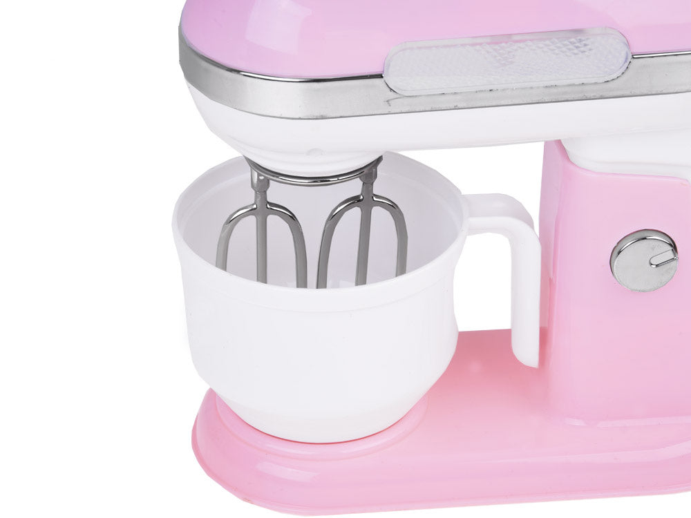 Virtuvės buitinių prietaisų rinkinys vaikams su garso ir šviesos efektais, rožinis