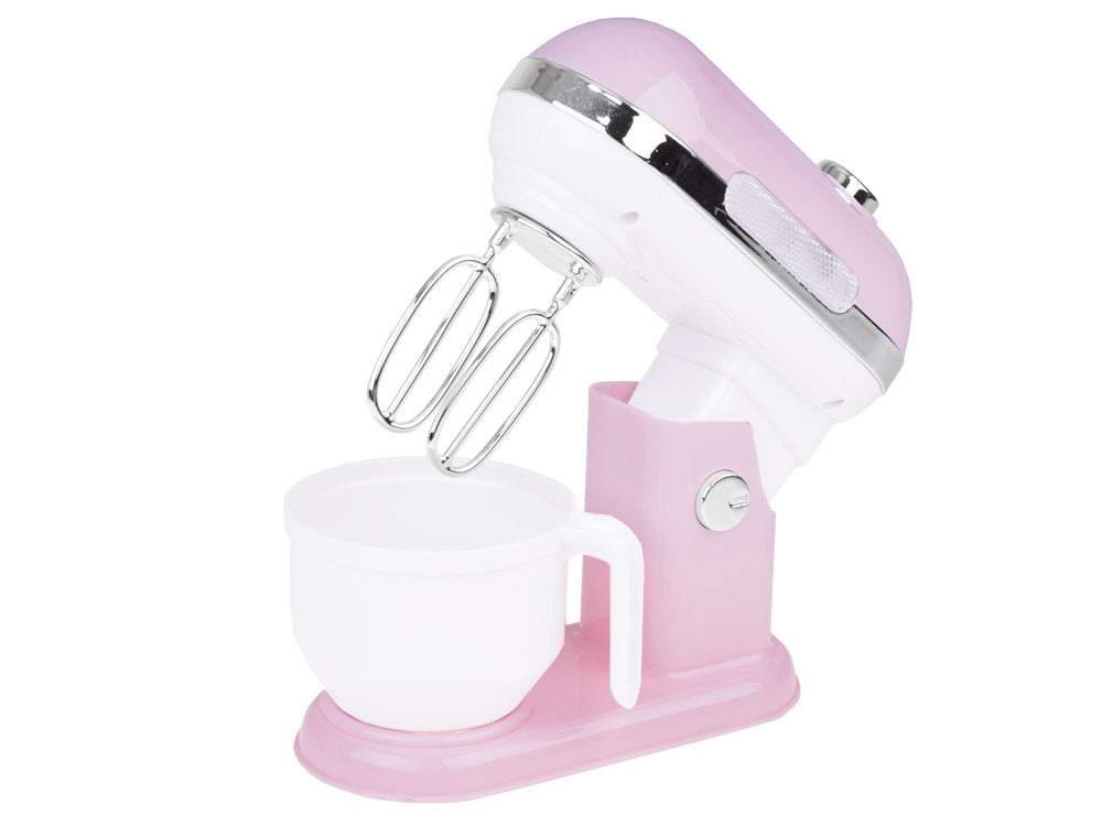 Virtuvės buitinių prietaisų rinkinys vaikams su garso ir šviesos efektais, rožinis