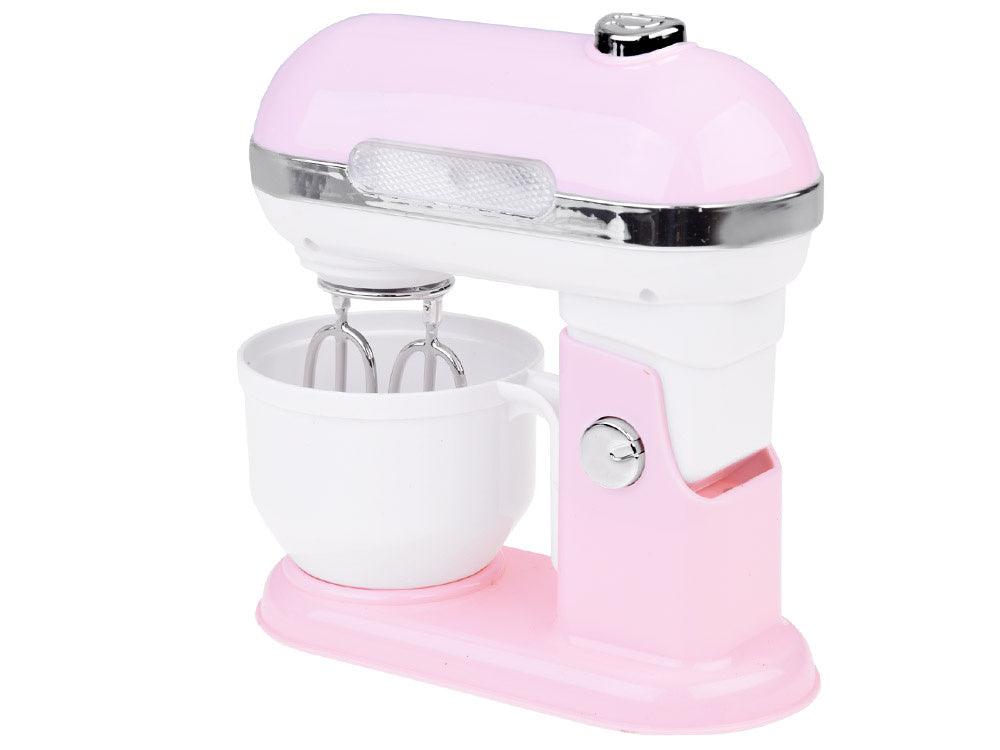 Virtuvės buitinių prietaisų rinkinys vaikams su garso ir šviesos efektais, rožinis