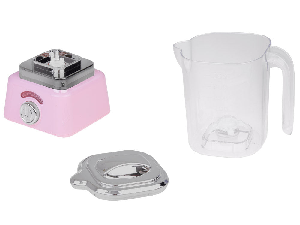 Virtuvės buitinių prietaisų rinkinys vaikams su garso ir šviesos efektais, rožinis
