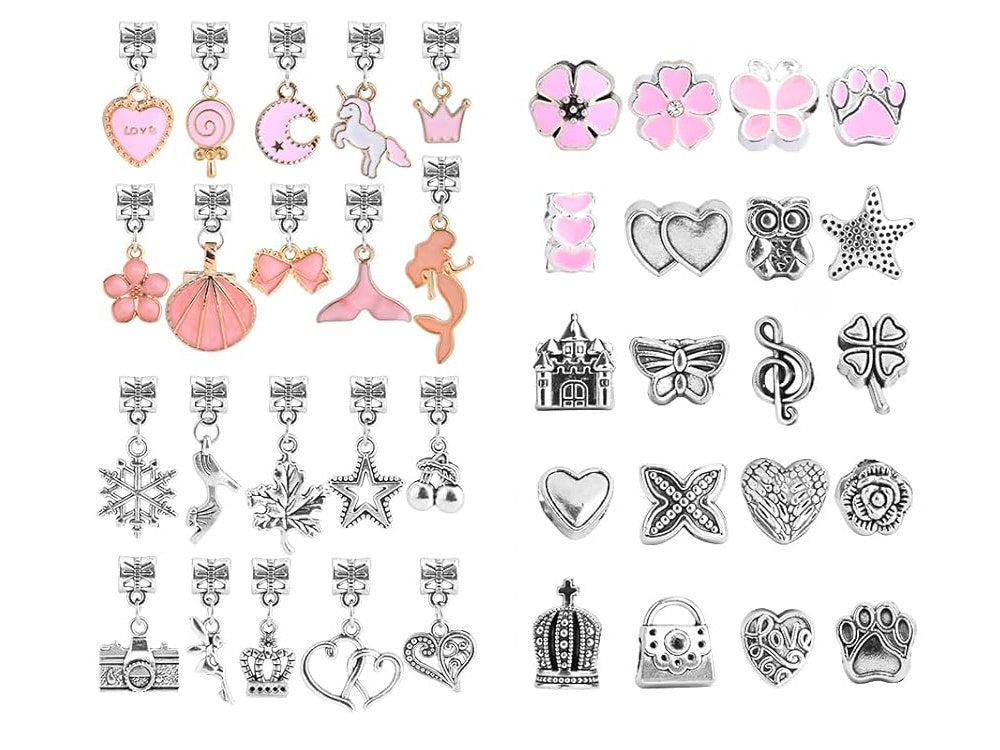 Apyrankių kūrimo rinkinys vaikams su priedais