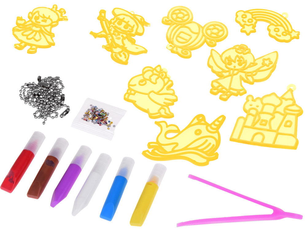 Kūrybinis deimantinis rinkinys raktų pakabukams kurti