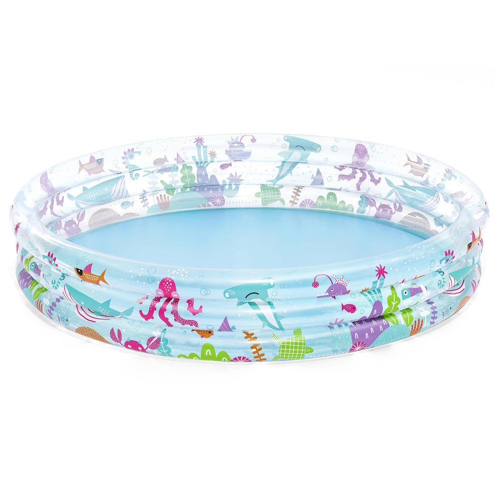 Pripučiamas baseinas vaikams „Sea World“ 183x33cm, Bestway 51005