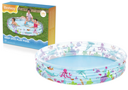 Pripučiamas baseinas vaikams „Sea World“ 183x33cm, Bestway 51005