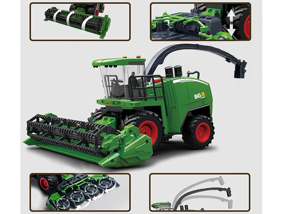 Daugiafunkcinis žaislinis kombainas su garso efektais