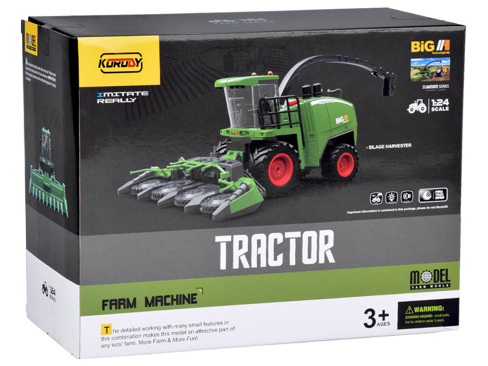 Daugiafunkcinis žaislinis kombainas su garso efektais