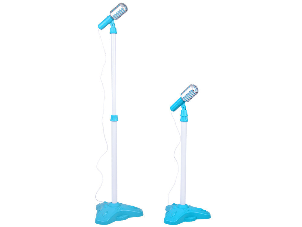 Elektrinė gitara vaikams su mikrofonu ir stiprintuvu, šviesiai mėlyna