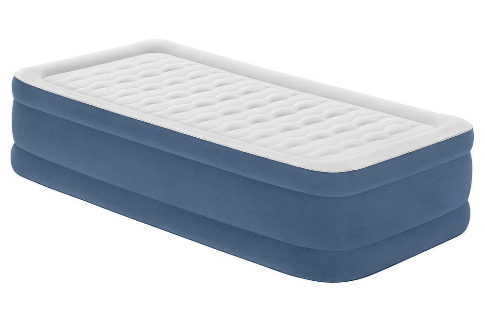 Pripučiamas vienvietis čiužinys su įmontuotu siurbliu 97x191x46cm, Bestway 6713P