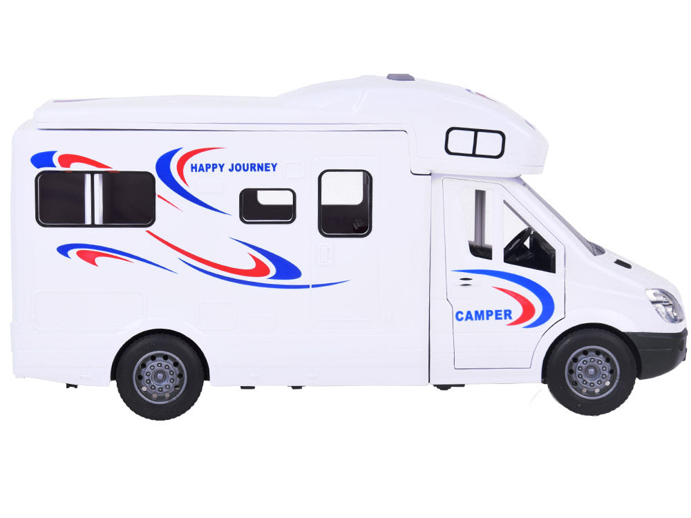 Žaislinis kemperis kelionėms su garso ir šviesos efektais