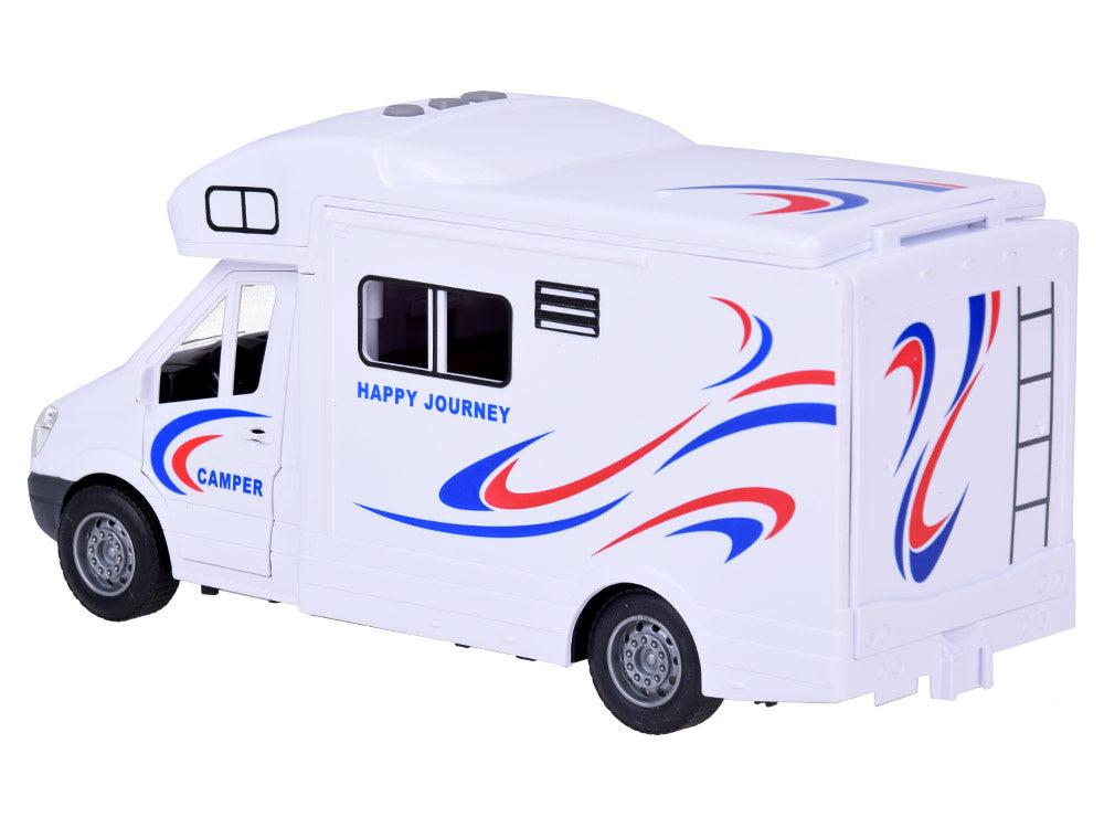 Žaislinis kemperis kelionėms su garso ir šviesos efektais