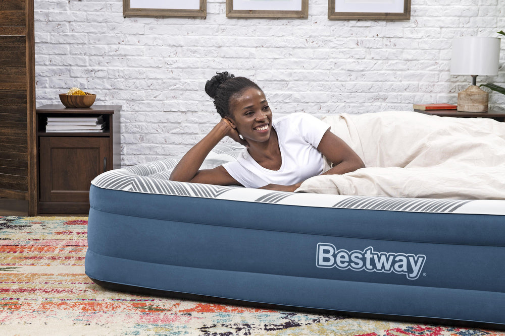Pripučiamasis dvivietis čiužinys 203x152x36cm, Bestway 6712Y