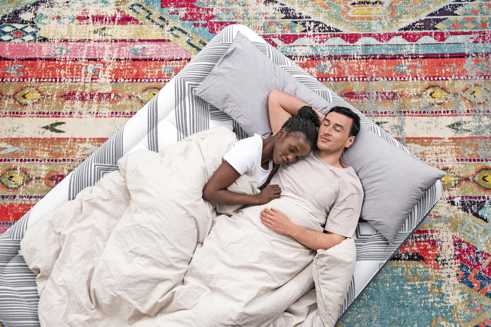 Pripučiamasis dvivietis čiužinys 203x152x36cm, Bestway 6712Y