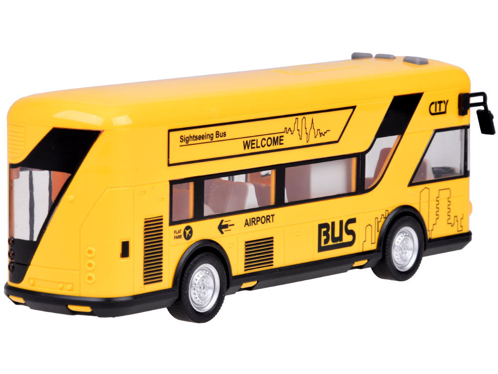 Žaislinis keleivinis autobusas su garso ir šviesos efektais