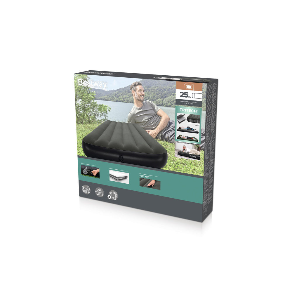 Pripučiamas vienvietis čiužinys 188x99x25cm, Bestway 6713L