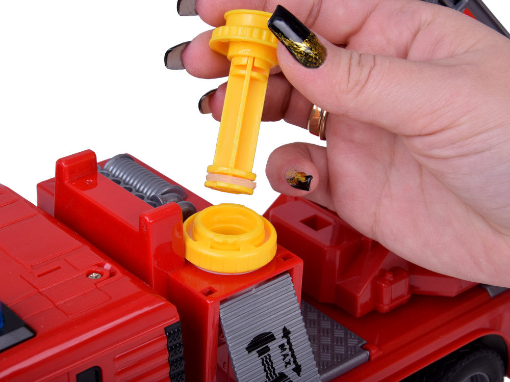 Interaktyvus gaisrinis automobilis su vandens funkcija