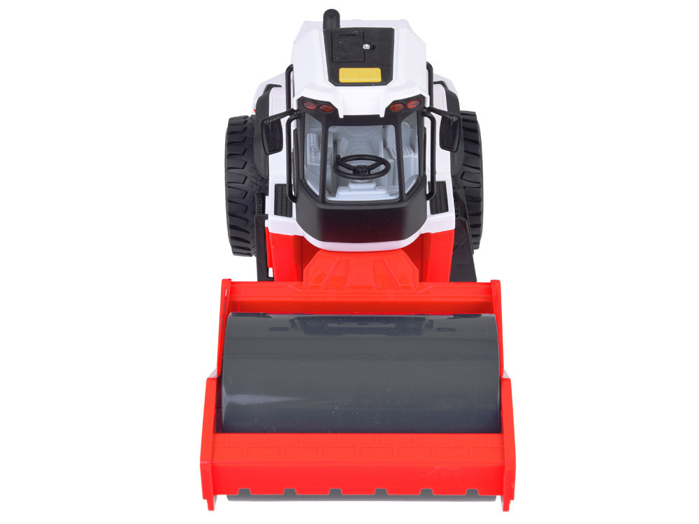 Žaislinė kelio mašina su volu, garso ir šviesos efektais