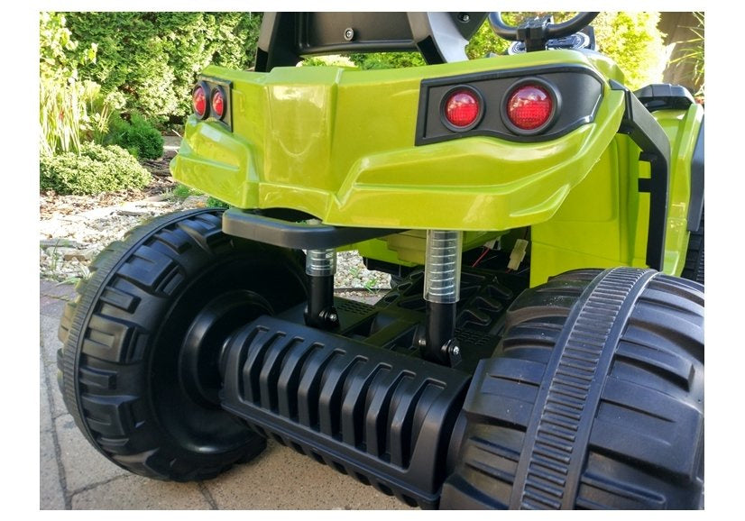 Elektrinis keturratis vaikams BMD0906, žalias