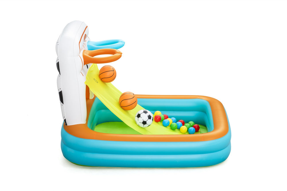 Pripučiama žaidimų aikštelė vaikams su kamuoliais 120x107x84cm, Bestway 52728