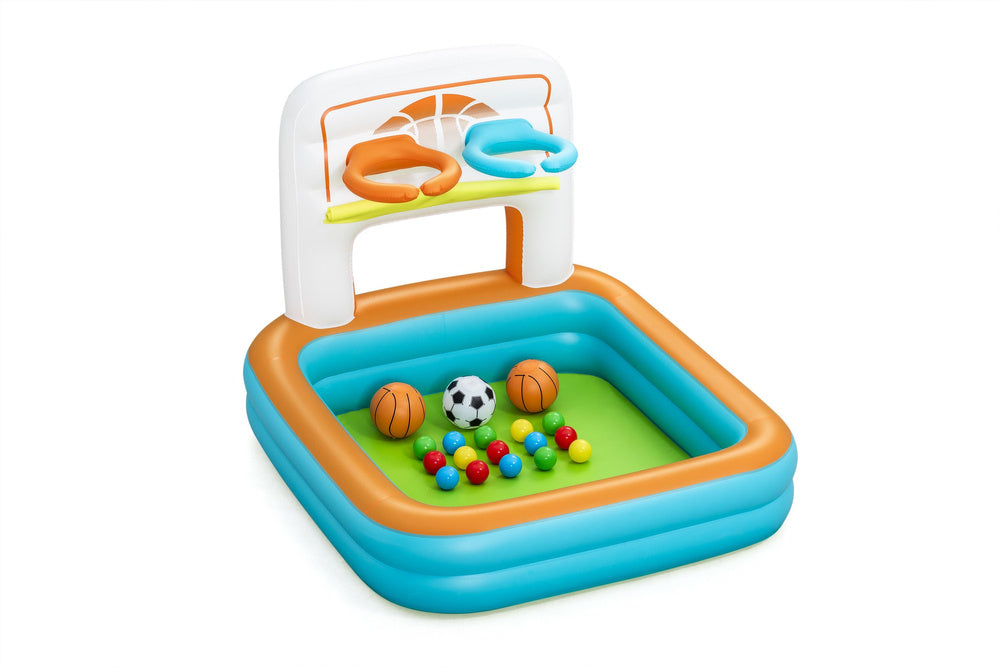Pripučiama žaidimų aikštelė vaikams su kamuoliais 120x107x84cm, Bestway 52728