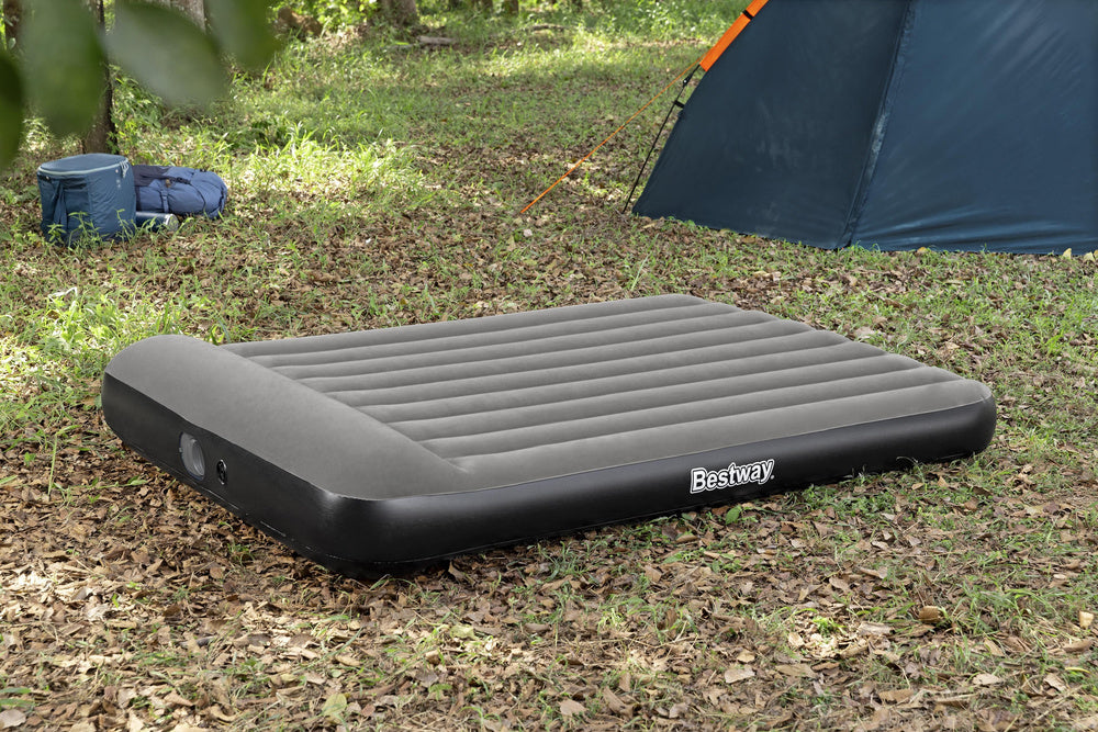 Pripučiamas dvivietis čiužinys su įmontuota pompa 150x203x30cm, Bestway 671BS