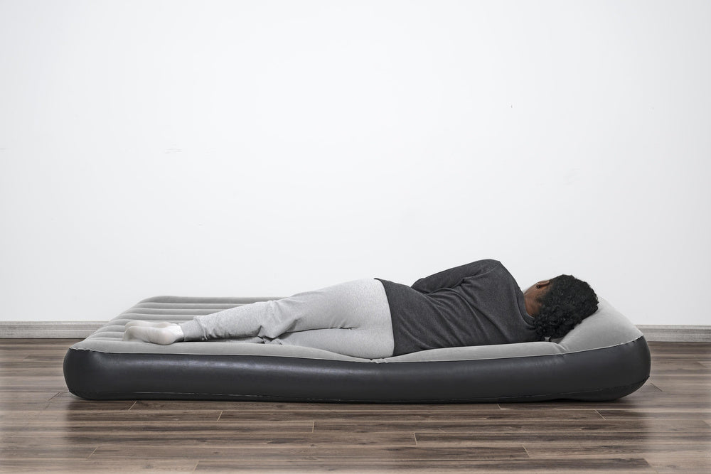 Pripučiamas dvivietis čiužinys su įmontuota pompa 150x203x30cm, Bestway 671BS