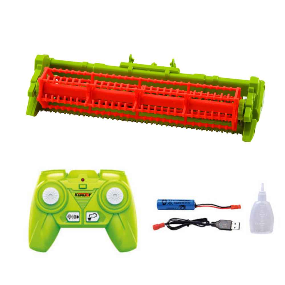 Nuotoliniu būdu valdomas grūdų kombainas su dūmų efektais 2.4G