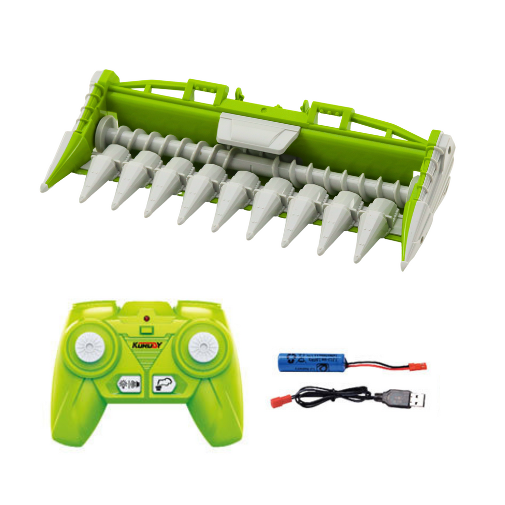 Nuotoliniu būdu valdomas kukurūzų kombainas 2.4G