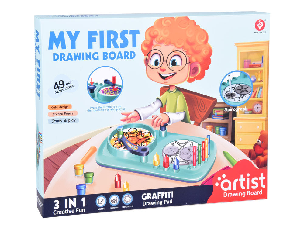 Kūrybiškas spinografų rinkinys vaikams 3in1