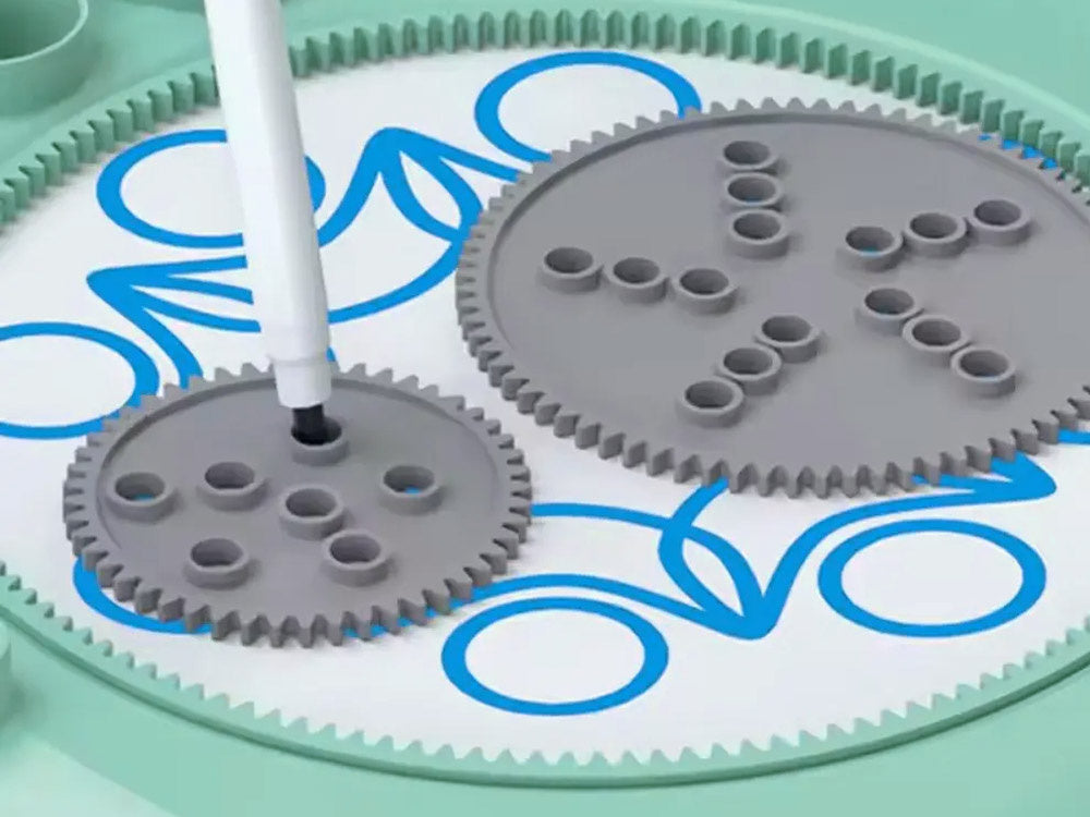 Kūrybiškas spinografų rinkinys vaikams 3in1