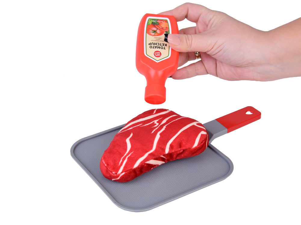 Minkštas patiekalų gaminimo rinkinys vaikams  „Sveiki pietūs tavo lėkštėje“