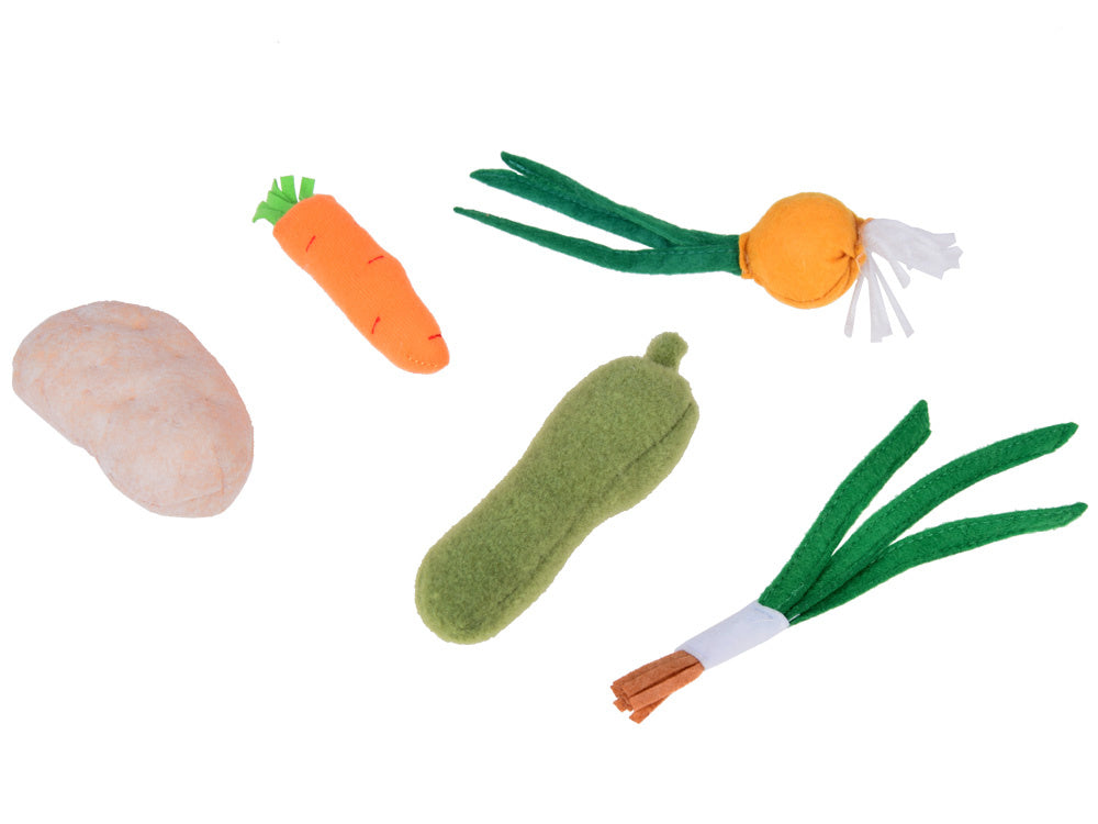 Pirkinių krepšelis vaikams su daržovėmis