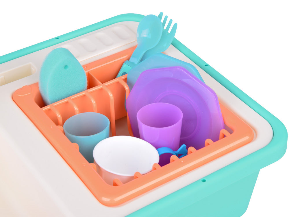 Žaislinė virtuvės kriauklė su vandens funkcija