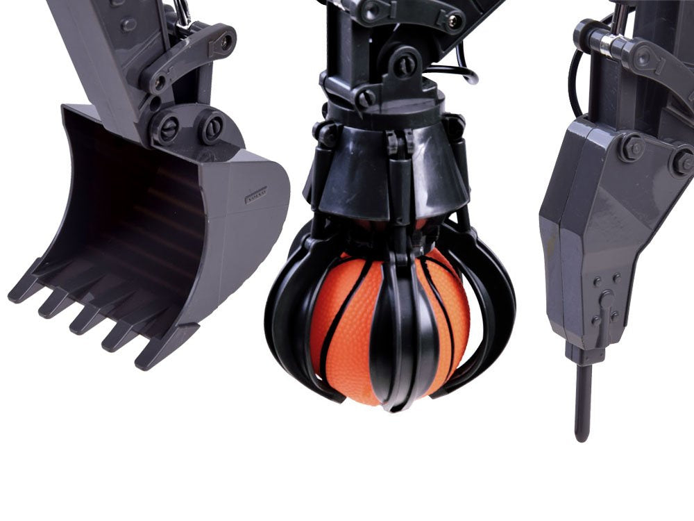 Nuotoliniu būdu valdomas vikšrinis VOLVO ekskavatorius 1:16