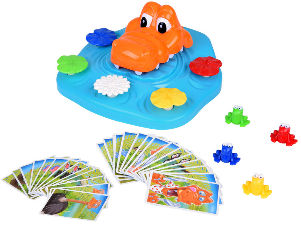 Arkadinis žaidimas vaikams „Alkanas krokodilas“