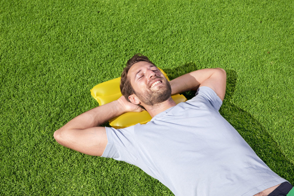 Pripučiama pagalvėlė 38x25cm, geltona, Bestway 52127