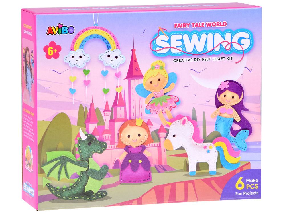 Kūrybinis rankų darbo rinkinys, pasakų personažai