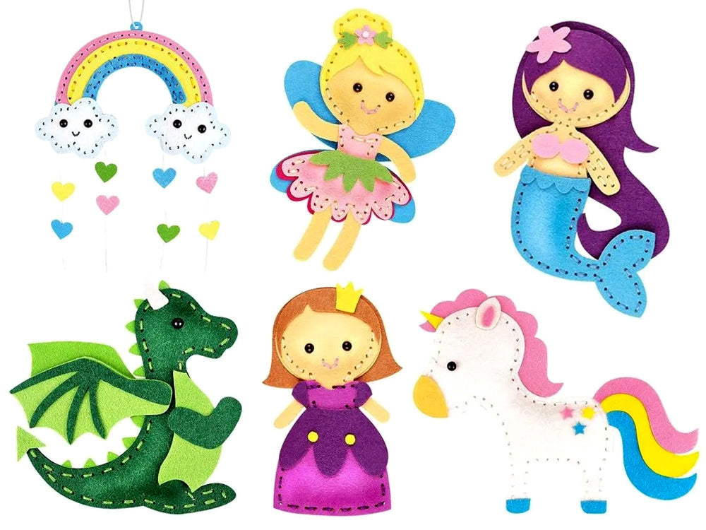 Kūrybinis rankų darbo rinkinys, pasakų personažai