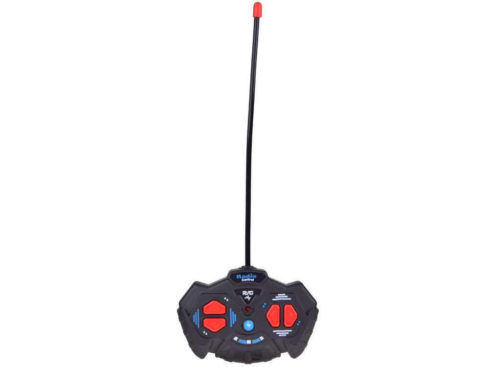 Nuotoliniu būdu valdomas dvigubas troleibusas 36 cm, baltas