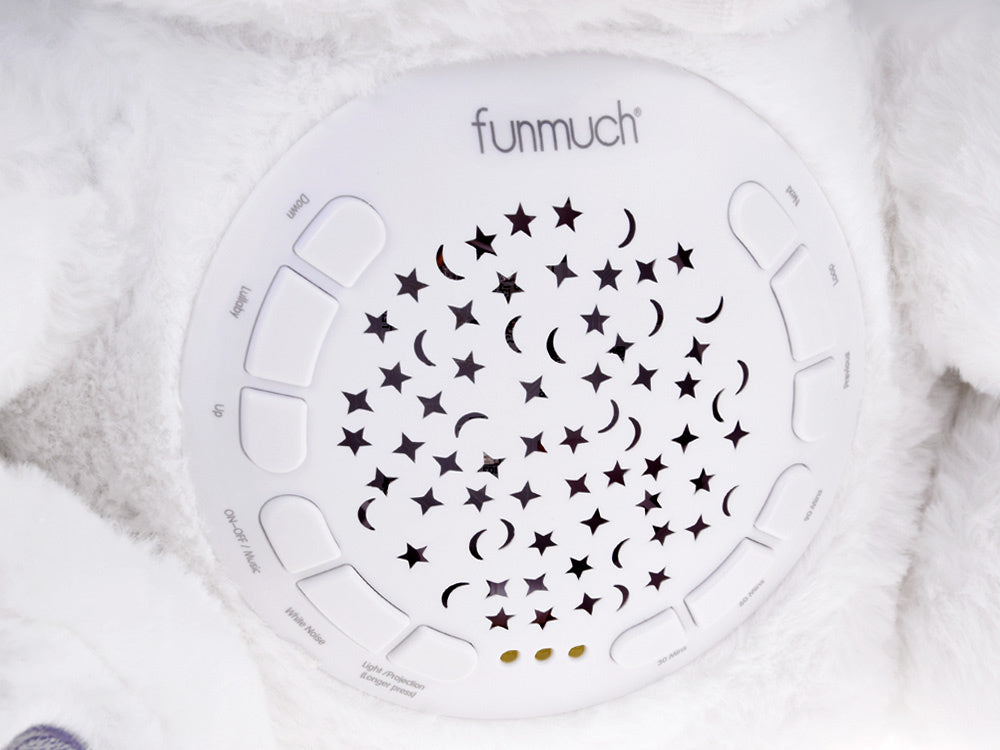 Pliušinis žaislas naktinė lempa su garso efektais, meškiukas