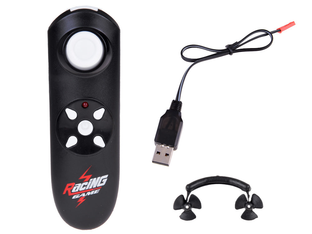 Nuotoliniu būdu valdoma šviečianti baidarė, oranžinė