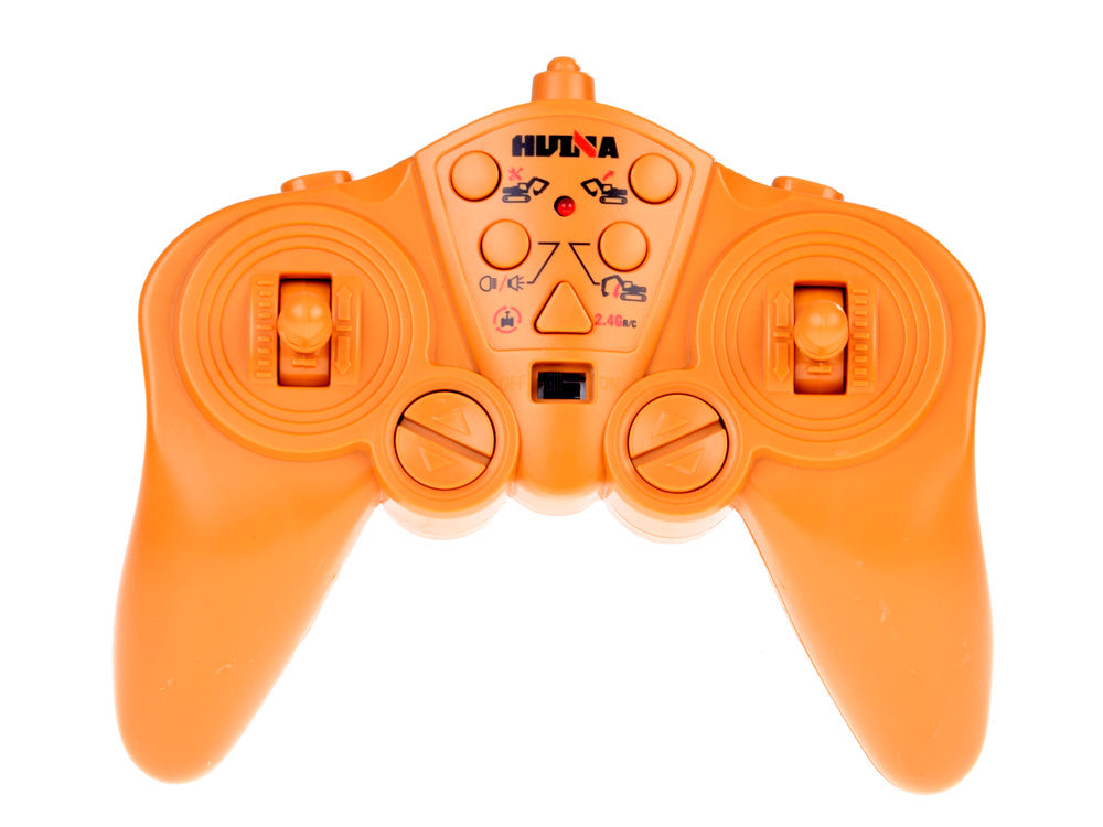 Nuotoliniu būdu valdomas statybinis ekskavatorius