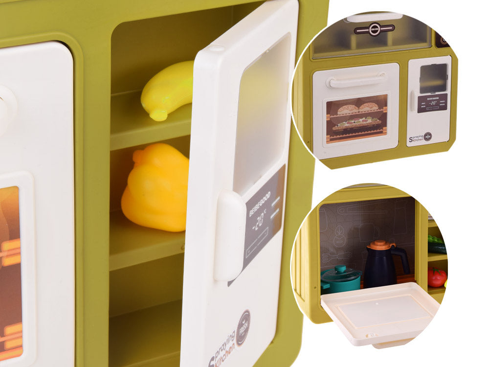 Interaktyvi virtuvėlė vaikams su priedais 55 el.