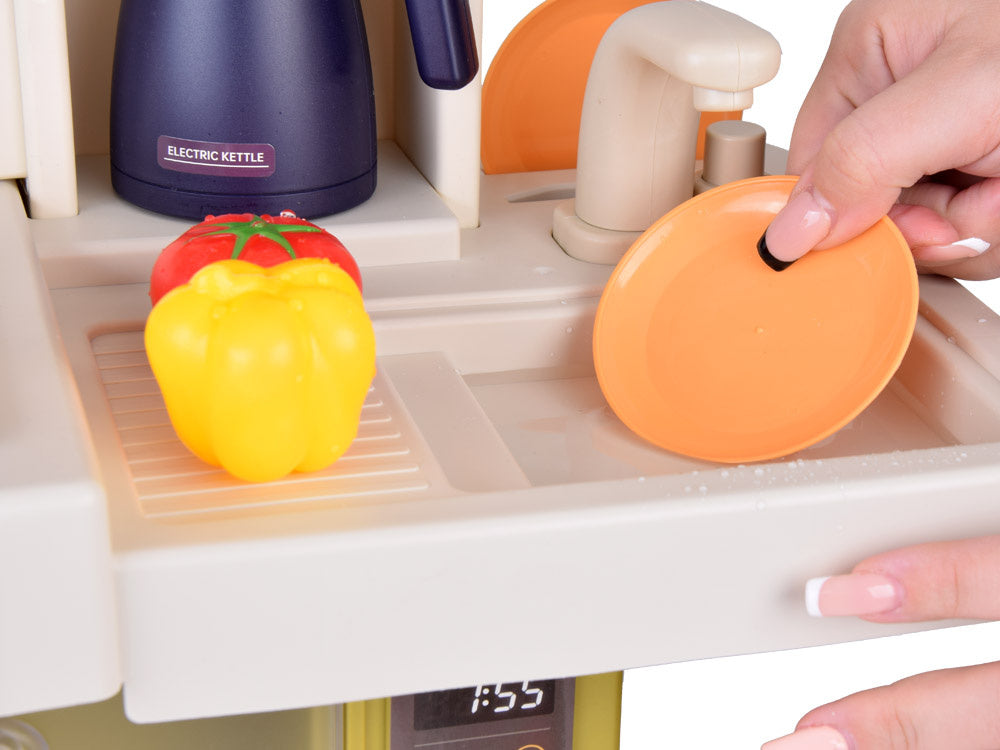 Interaktyvi virtuvėlė vaikams su priedais 55 el.