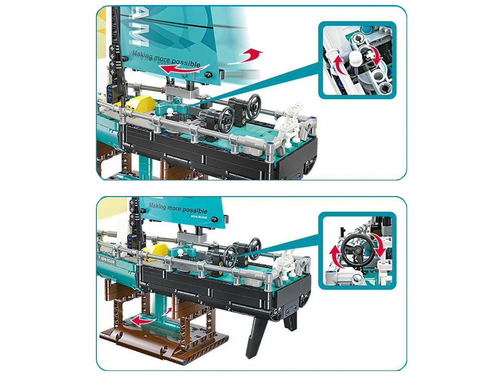 Lenktyninės jachtos konstruktorius 675 el.
