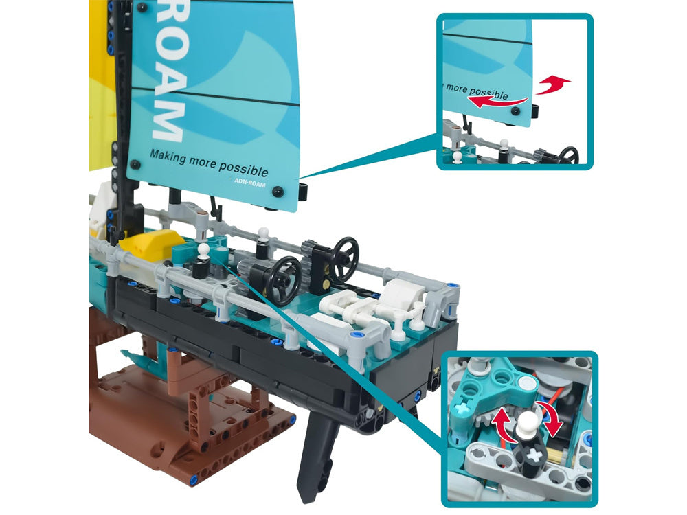 Lenktyninės jachtos konstruktorius 675 el.