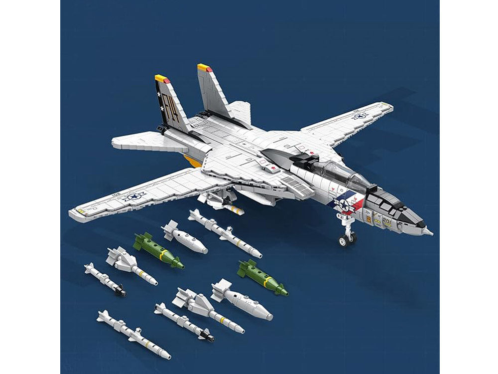 Amerikietiško naikintuvo F-14 Tomcat konstruktorius, 1600 el.