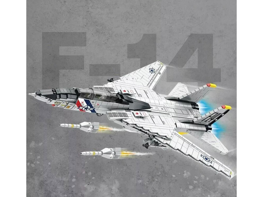 Amerikietiško naikintuvo F-14 Tomcat konstruktorius, 1600 el.